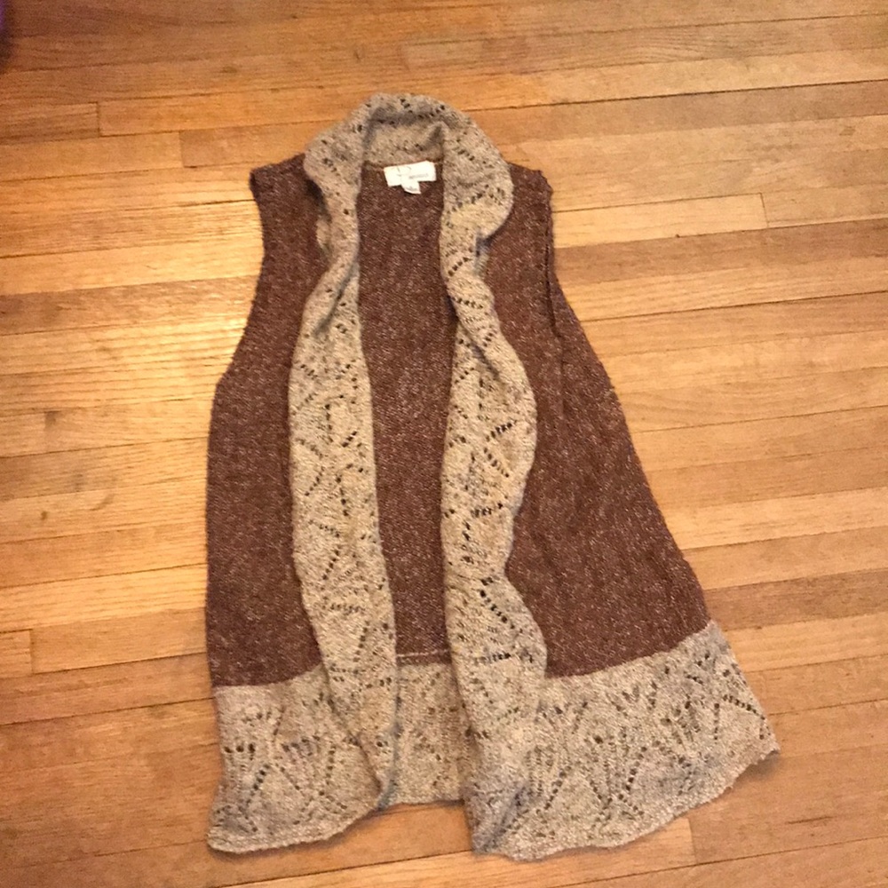 Knit vest